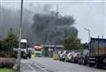Fire at industrial estate after ‘explosions’