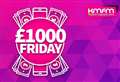 Red hot £1,000 to be won