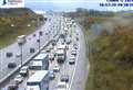 11 mile Crossing queues on M25