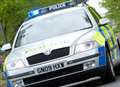 Vehicle hits central reservation on M20