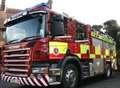 Derelict Eastry hospital fire