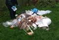 Appeal after 'bathroom waste' dumped on playground