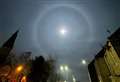 Why was the moon circled by a ring of light?
