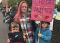 Protest over Sure Start cuts plan