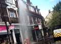 More water woe as high street gushes
