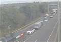 Long motorway delays after four-vehicle crash 
