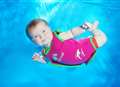 Mum makes a splash with baby swim classes