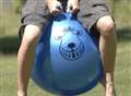 Space hopper world record attempt