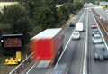 Drivers warned of closures on the M2 for roadworks