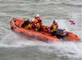 Distressed woman rescued from sea