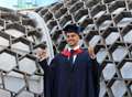 Gemili jets in for graduation