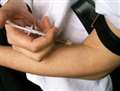 Heroin cases rise for third ye