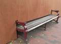 Life's a bench! Workers in town seat bungle