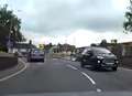 Video: Wrong-way driver narrowly avoids crash