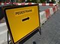 Roadworks signs misspelt four times