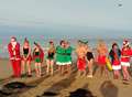 F-f-f-festive dip for lifeguard club