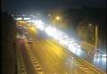 M20 closed as casualty 'seriously hurt' in crash