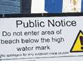 Beach re-opened after sewage pumped into sea