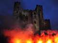 Siege lights up Rochester Castle 