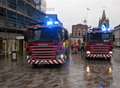 Firefighters called to town centre