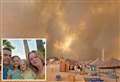 Family caught up in ‘chaotic’ scenes as they flee fire-ravaged Rhodes
