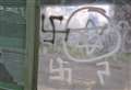 Racists target bus stop with anti-Semitic graffiti