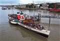 Historic paddle steamer returns to Kent