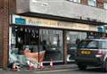 Land Rover crashes into shop in police chase