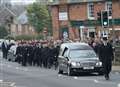 Hundreds turn out for funeral of popular butcher