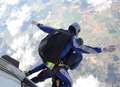 Dad's 12,000ft jump for charity