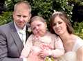 Rosie’s dream of seeing parents wed comes true 
