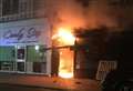 Officer failed to confront restaurant arsonist 'warming himself' with doorway fire