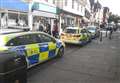 Police descend on high street after 'punch-up'