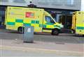 Man taken to hospital after collapsing in alley