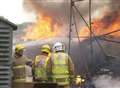 Blaze wrecks boatyard sheds