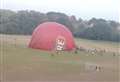 Hot air balloon landing was not an emergency