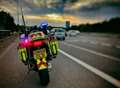 Motorcyclist stopped after speeding at 150mph