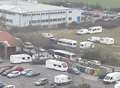 Police called after travellers arrive on private land