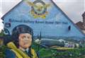 Striking pub mural honours wartime hero