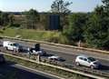 M2 reopens after crash which left child injured
