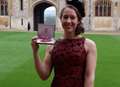 Lizzy Yarnold receives MBE