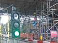 Traffic lights cause confusion at crossing