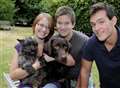 Family's joy at reunion with dog... after two years