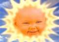 Guess what the Teletubbies' sun looks like now