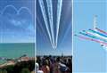 Stunning footage and pictures of spectacular Red Arrows display in Kent