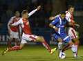 Gillingham v Fleetwood Town - in pictures