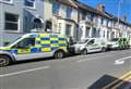 Huge police presence as forensics team spotted in street