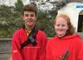 Rescue operation after teens cut off by tide