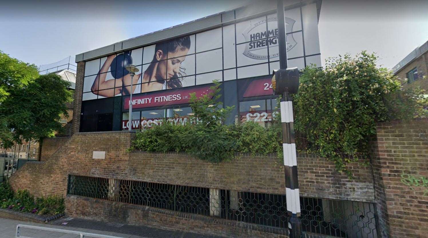 The incident happened at Infinity Fitness in Margate earlier this week. Picture: Google