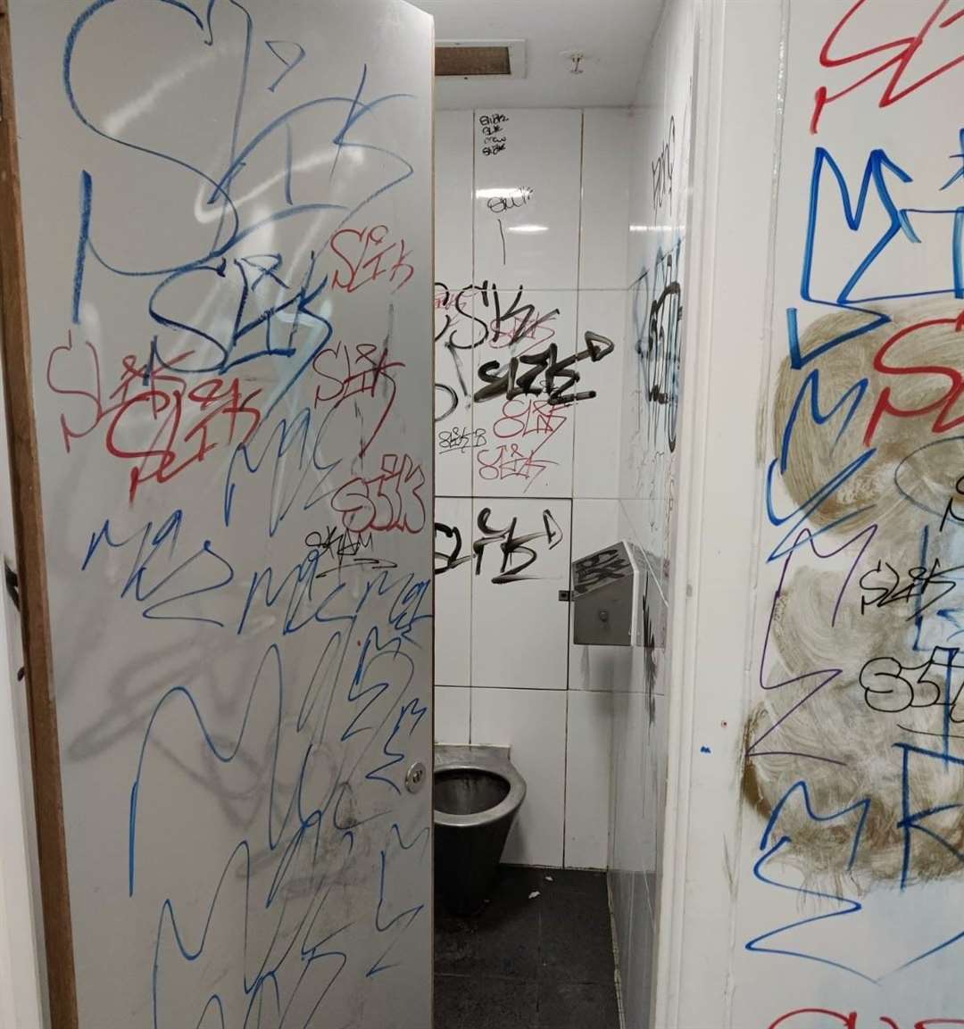 Folkestone and Hythe District Council is offering a £500 cash reward for anyone with information which helps track down who vandalised the public toilets